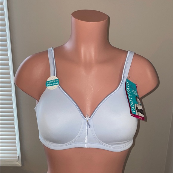 Vanity Fair Body Caress Full Coverage Soft Cup Bra - Picture 1 of 6
